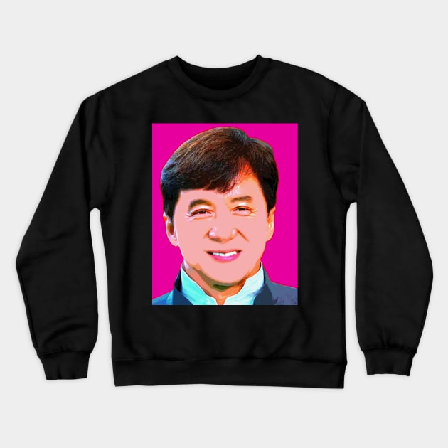 jackie chan Crewneck Sweatshirt by oryan80